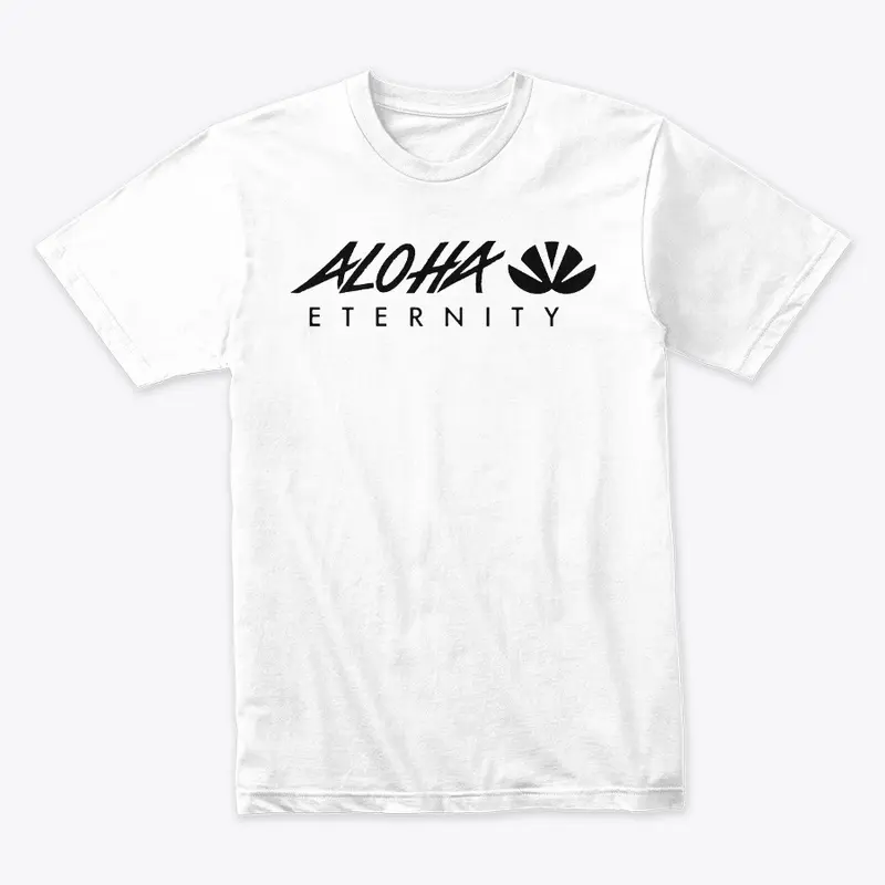 Aloha Logo Tee (black print)