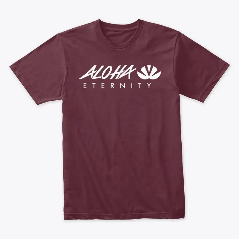 Aloha Logo Tee (white print)